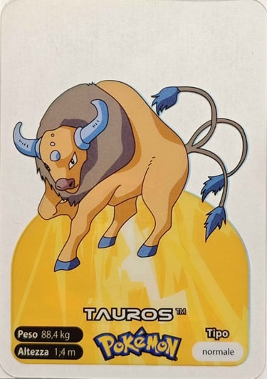 128 Tauros lamincards spécial édition