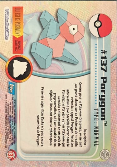 Porygon topps série 2