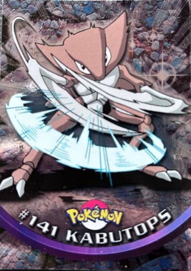 Kabutops topps série 2 foil