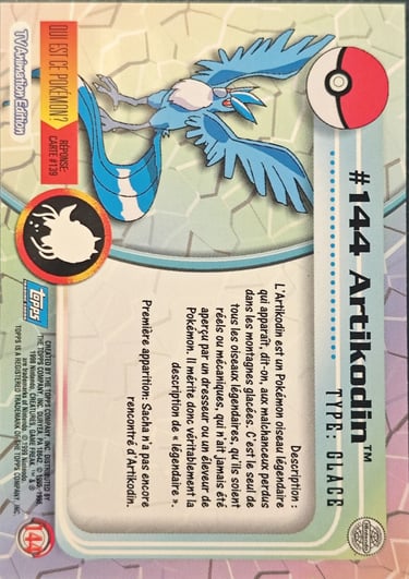Artikodin topps série 2