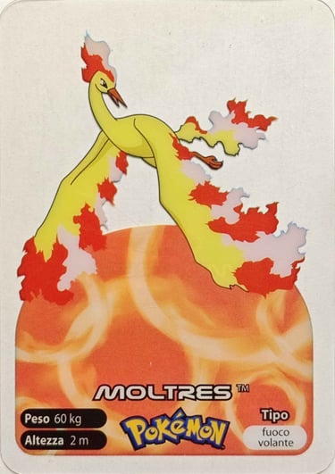 146 Moltres lamincards spécial édition