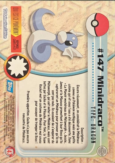 Minidraco topps série 2