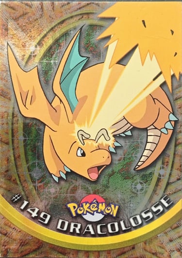 Dracolosse topps série 2 foil