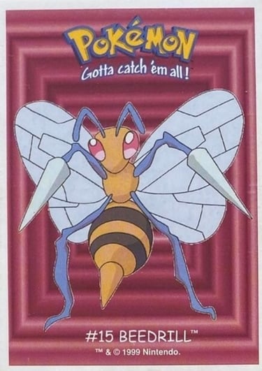 Beedrill Dunkin Boomer 1999