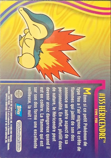 Héricendre topps série 3 Jotho