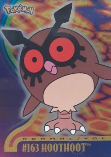 Hoothoot topps série 3 foil Jotho