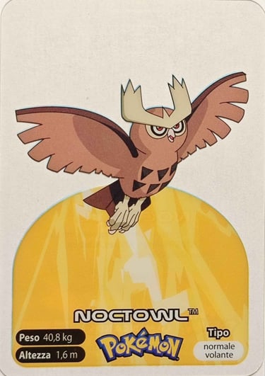 164 Noctowl Lamincards spécial édition