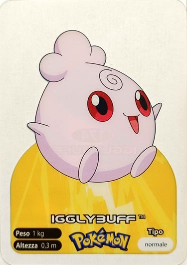 174 Igglybuff Lamincards spécial édition