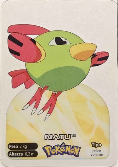 177 Natu Lamincards spécial édition