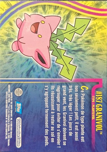 Granivol topps série 3 Jotho