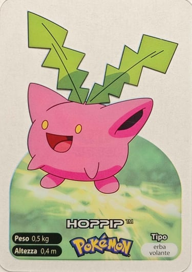187 Hoppip Lamincards spécial édition