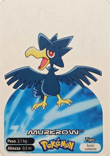 198 Murkrow Lamincards spécial édition