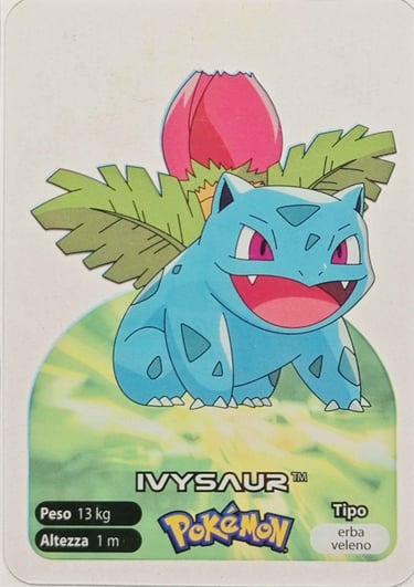 2 Ivysaur lamincards spécial édition