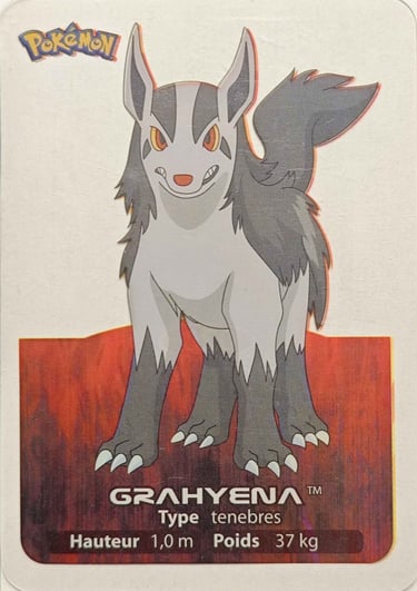 20 Grahyena Lamncards Pokémon série 3