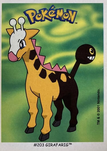Girafarig Dunkin Boomer 2001