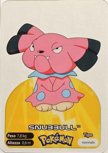 209 Snubbull Lamincards spécial édition