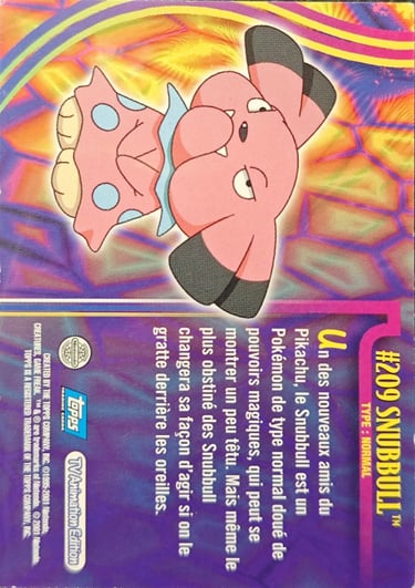 Snubull topps série 3 Jotho
