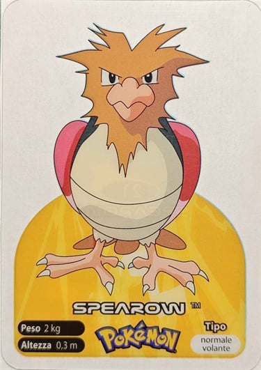21 Spearow lamincards spécial édition