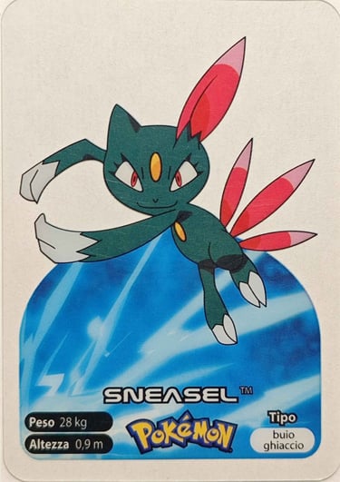 215 Sneasel Lamincards spécial édition