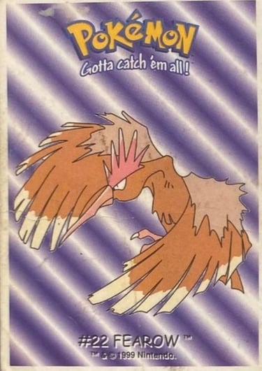 Fearow Dunkin Boomer 1999