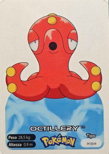 224 Octillery Lamincards spécial édition