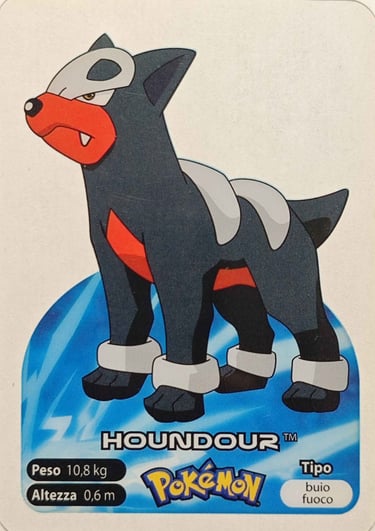 228 Houndour Lamincards spécial édition