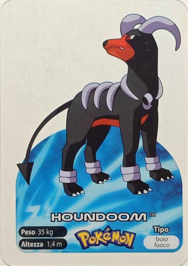 229 Houndour Lamincards spécial édition