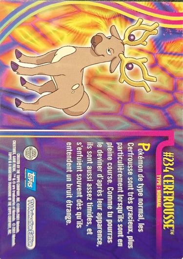 Cerfrousse topps série 3 Jotho