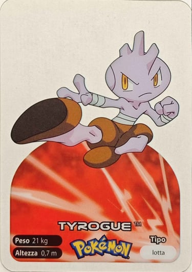 236 Tyrogue Lamincards spécial édition