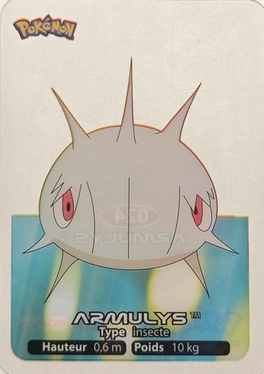 24 Armulys Lamncards Pokémon série 3