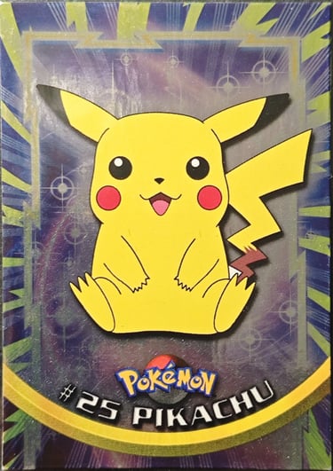 Pikachu topps serie 1 foil