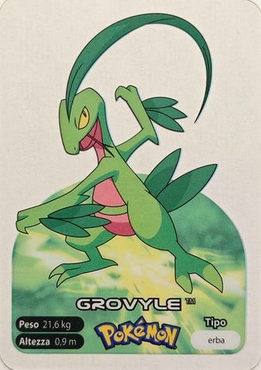 253 Grovyle Lamincards spécial édition