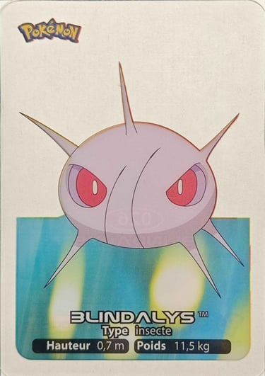 26 Blindalys Lamncards Pokémon série 3
