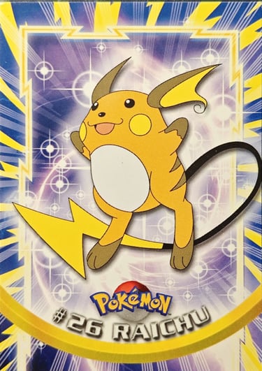 Raichu topps serie 1