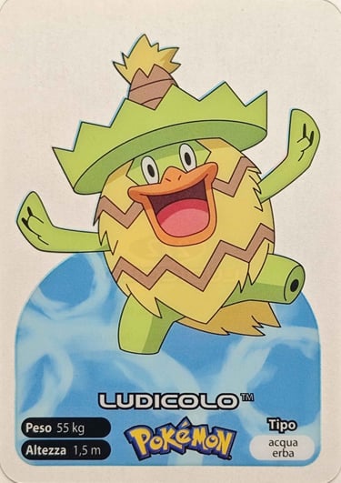 272 Ludicolo Lamincards spécial édition