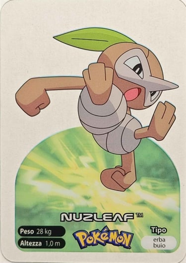 274 Nuzleaf Lamincards spécial édition