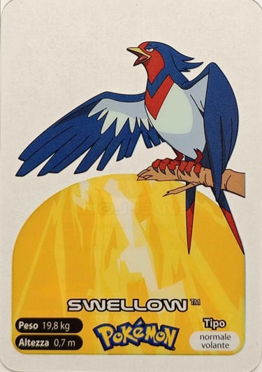 277 Swellow Lamincards spécial édition