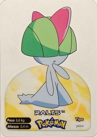 280 Ralts Lamincards spécial édition
