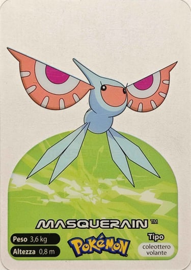 284 Masquerain Lamincards spécial édition