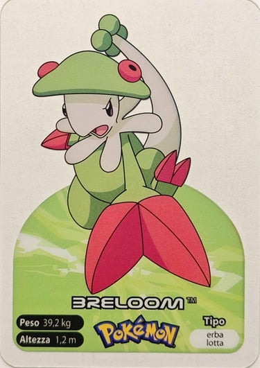 286 Breloom Lamincards spécial édition