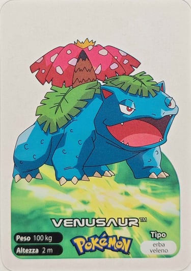 3 Venusaur lamincards spécial édition
