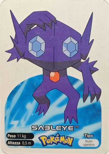302 Sableye Lamincards spécial édition