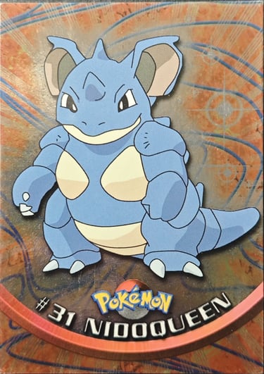 Nidoqueen topps serie 1 foil