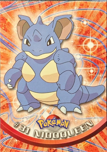Nidoqueen topps serie 1