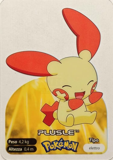 311 Plusle Lamincards spécial édition
