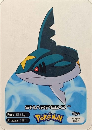 319 Sharpedo Lamincards spécial édition