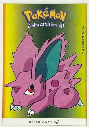 NIdoran Dunkin Boomer 2000