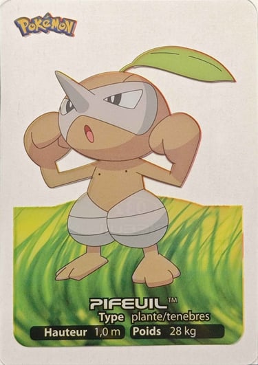 32 Pifeuil Lamncards Pokémon série 3