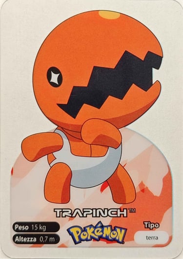 328 Trapinch Lamincards spécial édition