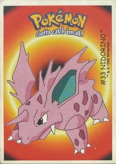 Nidorino Dunkin Boomer 1999
